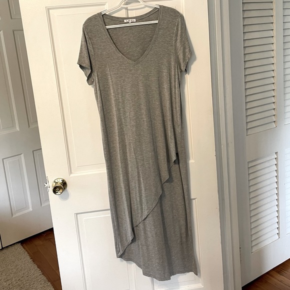 Another Love Dresses & Skirts - Large Another Love asymmetrical gray dress